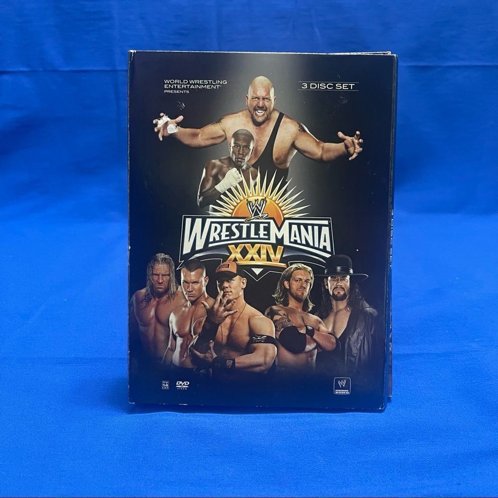 WWE WRESTLEMANIA  XXIV DVD set